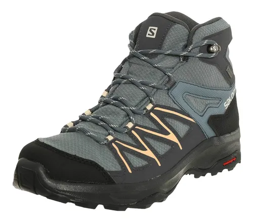 Botas Salomon Mujer Gris Daintree Mid Senderismo L41678500 3 029