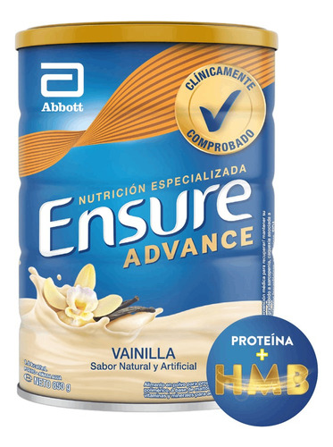 Ensure Advance Polvo Vainillatarro X 85 - GR a $163