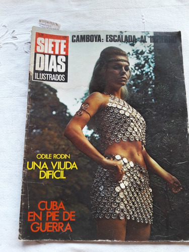 Revista Siete Dias Nº 157 1970 Odile Rodin Estrecho Magallan