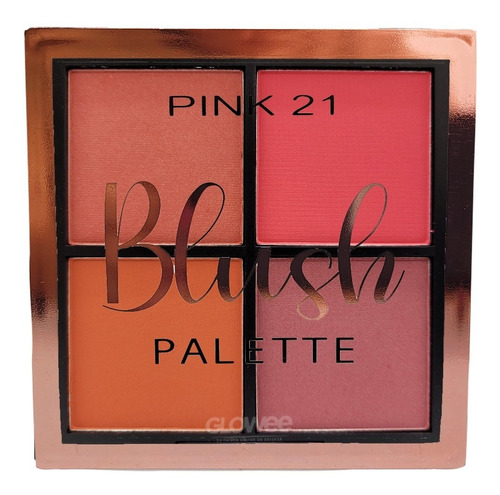 Paleta De Rubores - Blush Palette - Pink 21 Original