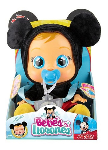 Cry Babies Muñeca Bebes Llorones Mickey