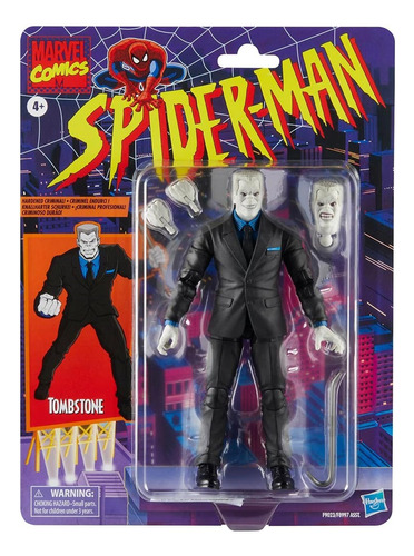 Tombstone Serie Retro Spiderman Marvel Legends