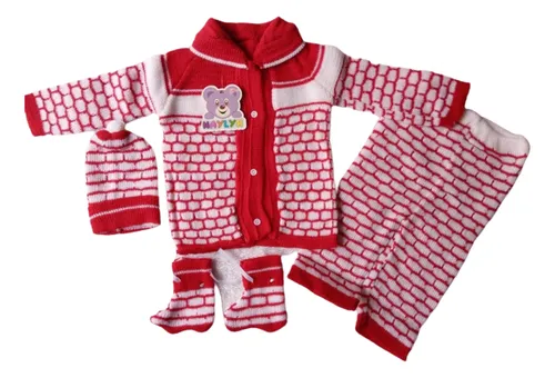 Ropa tejida para niño recien nacido sale