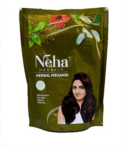  Neha Herbal Mehndi - Polvo Henna Mehandi 100% Puro Y Natural