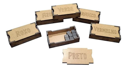 Organizador (insert) Para Wingspan - Modelo 3- Bucaneiros