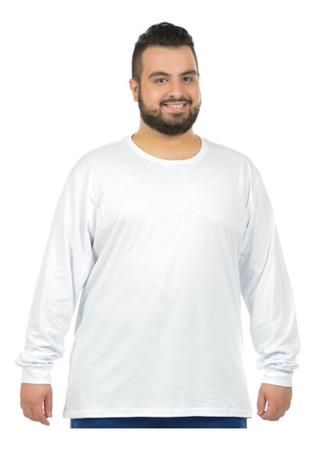 Camiseta Manga Longa Plus Size Fenomenal