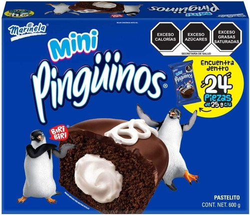 Mini Pingüinos Marinela 24 Pack