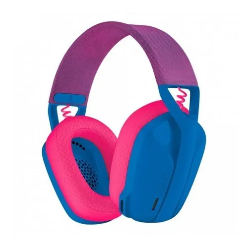 Auriculares gamer inalámbricos Logitech G Series G435 azul y frambuesa