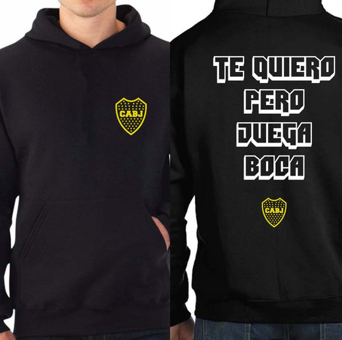 Buzo Canguro Boca Hoodie Calidad Premium 9