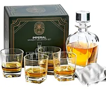 Comprar Juego De Decantador De Whisky Con Vasos Regal Trunk & Co,...