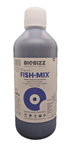 Biobizz Fisher Mix 250ml Abono Organico Nk Crecimiento Eco