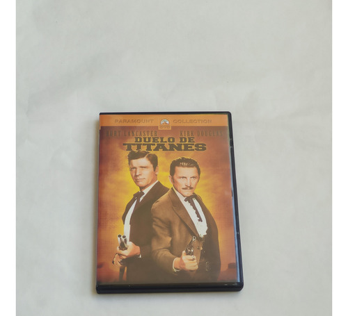 Dvd Duelo De Titanes Burt Lancaster Kirk Douglas