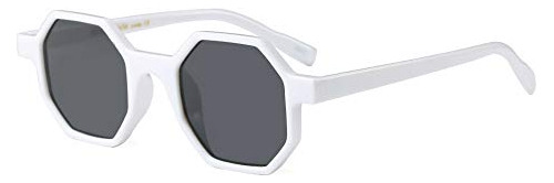 Gafas De Sol Hexagonales Para Hombre Mujer Vintage Cq6hb