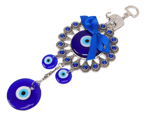 Llavero Colgante Con Forma De Ojo Azul, Lucky Blessing, Meta