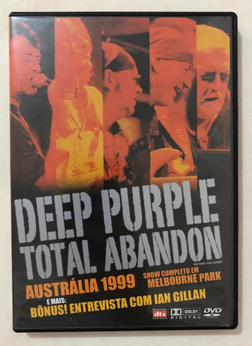 Dvd Deep Purple Total Abandon Australia 1999