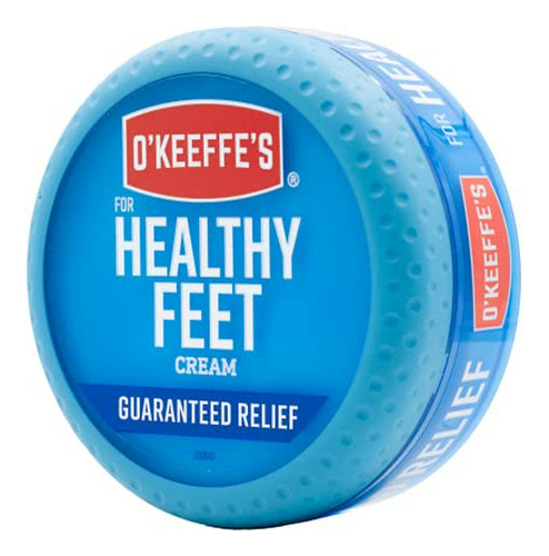 O'keeffe's Healthy Feet Crema De Pies, Frasco De 3.2 Onzas.,