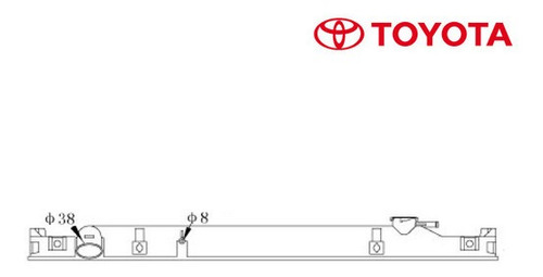 Tapa De Radiador Toyota Land Cruiser 4.5l 93-97