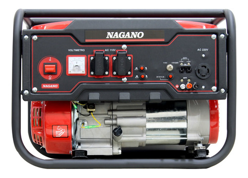 Imagem 5 de 6 de Gerador De Energia A Gasolina 3,6kva Monofásico 110-220v
