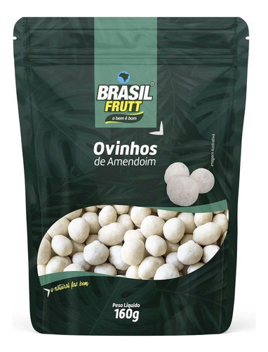 Ovinhos De Amendoim Brasil Frutt 160g