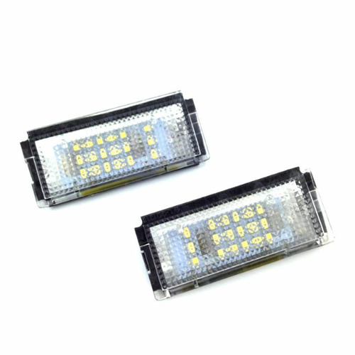 Par De Leds Para Placas Bmw Serie 1, 3, 4, 5, X