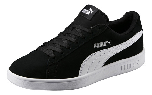 Tenis Puma Smash V2 Bdp Preto Com Branco Original 