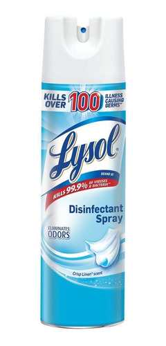 Lysol Desinfectante En Spray 19oz X2