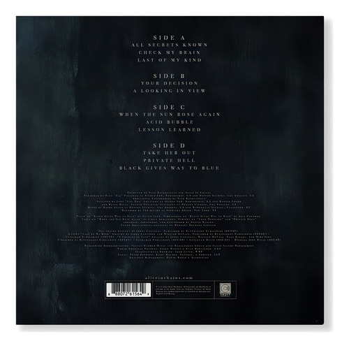 - Black Gives Way To Blue- Vinilo Versión Estándar Producido Por Craft Recordings
