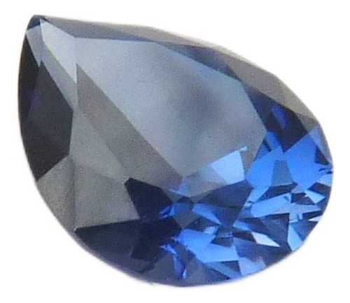 Safira Pedra Preciosa Safira Azul Gota  10x8 Mm 3078