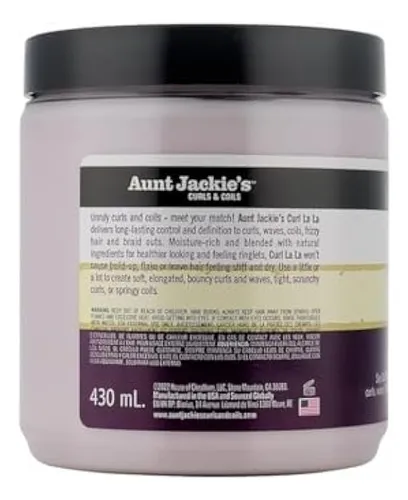 Crema Para Definición De Rizos Curl La La De Aunt Jackie, 15