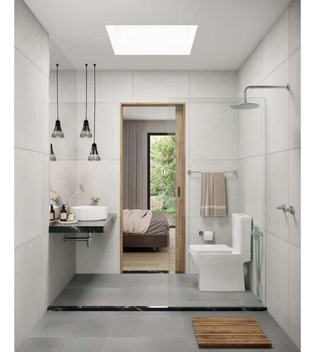 Bacia Com Caixa Acoplada Ecoflush Boss Branco Incepa