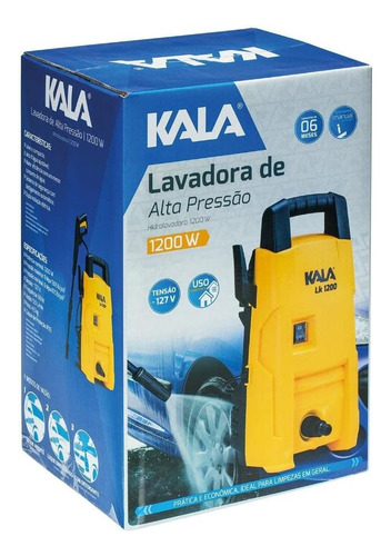 Lavadora De Alta Pressão - Uso Doméstico Lk1305 - 127v Kala