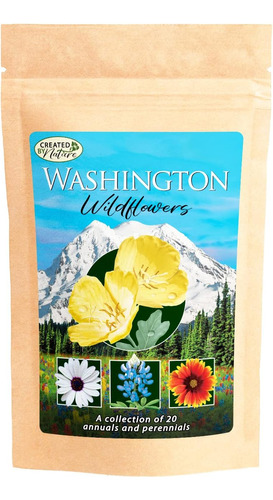 Washington - Mezcla De Semillas De Flores Silvestres, Cubre 