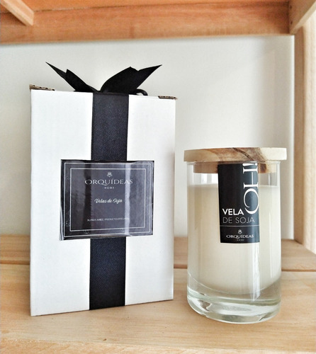 Imagen 3 de 6 de Vela Cera Soja Perfumada Aromática Regalo
