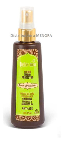 Bellissima Fluido Protector Térmico Argan Y Macademia 125 Ml