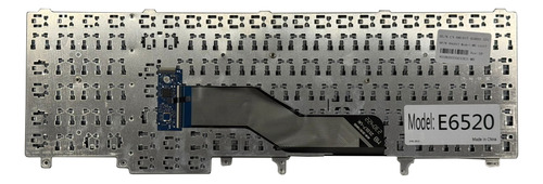 Teclado Compatible Dell Latitude E5520 E5530 E6520 E6530 Sp Negro Español España