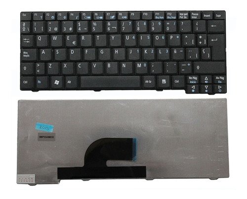 Teclado Acer One Zg5 A110 531h Mp-08b43u4-698 Negro Español