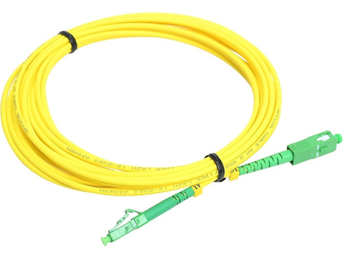 Cable Patch Cord Fibra Optica Momo Lc Apc / Sc Apc - 5 Metro