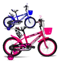 Comprar Bicicleta Rod. 16 Canasto + Rueditas + Accesorios Niño Niña