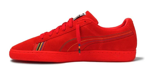 tênis puma suede x power through peace áfrica