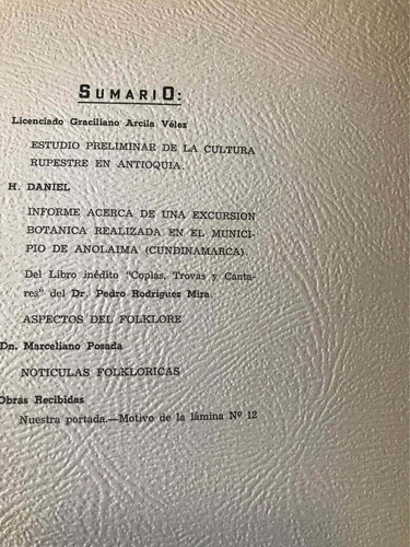 Boletin Del Instituto De Antropologia (Usado)