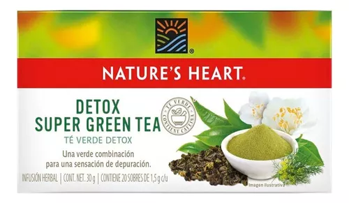 Té Verde Matcha Y Vainilla Nature's Heart 20 Sobres 30Gr