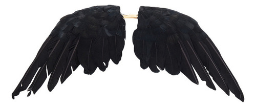 Zz Plumas De Halloween Con Forma De Pájaro Cuervo, Tamaño