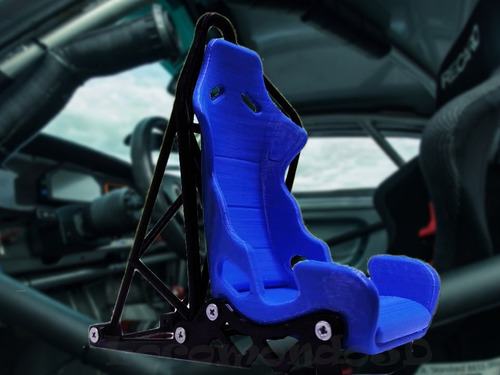 Soporte Celular Butaca Recaro Con Jaula Competición Fierrero