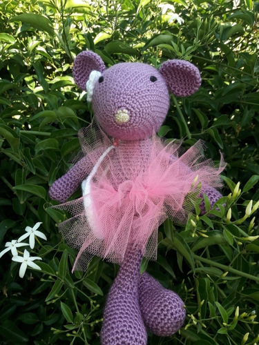 Ratona Pérez Crochet Amigurumi Entrega Inmediata