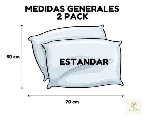 Almohada estandar medidas new arrivals