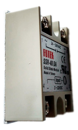 Relé de estado sólido SSR-40da 40a 250v 3-32v