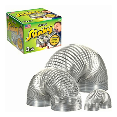 The Original Slinky® Brand Fidget Toy Pack: 1 Gigante, 1