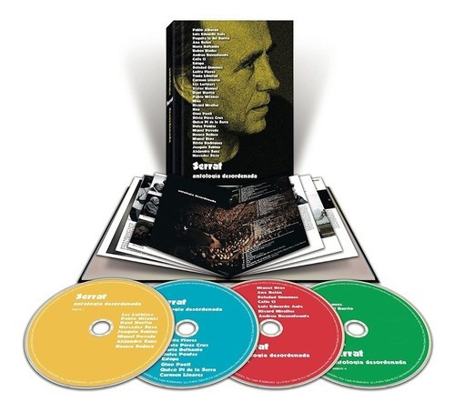 Joan Manuel Serrat  Antología Desordenada Box Set 4 Cd's