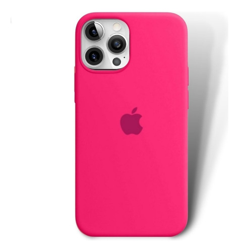 Capa Capinha Silicone Para iPhone 11, 12, 13 Max Cor Rosa iPhone 11