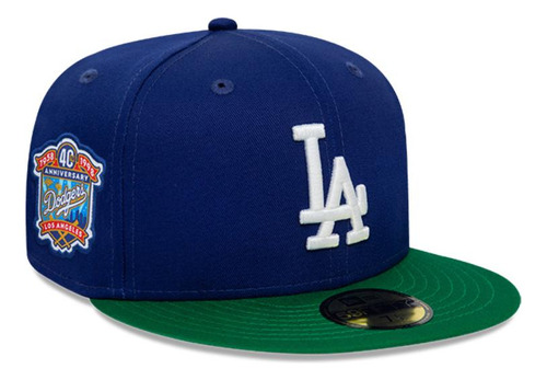 Gorro 59fifty Los Angeles Dodgers Mlb Color Block Pack Blue